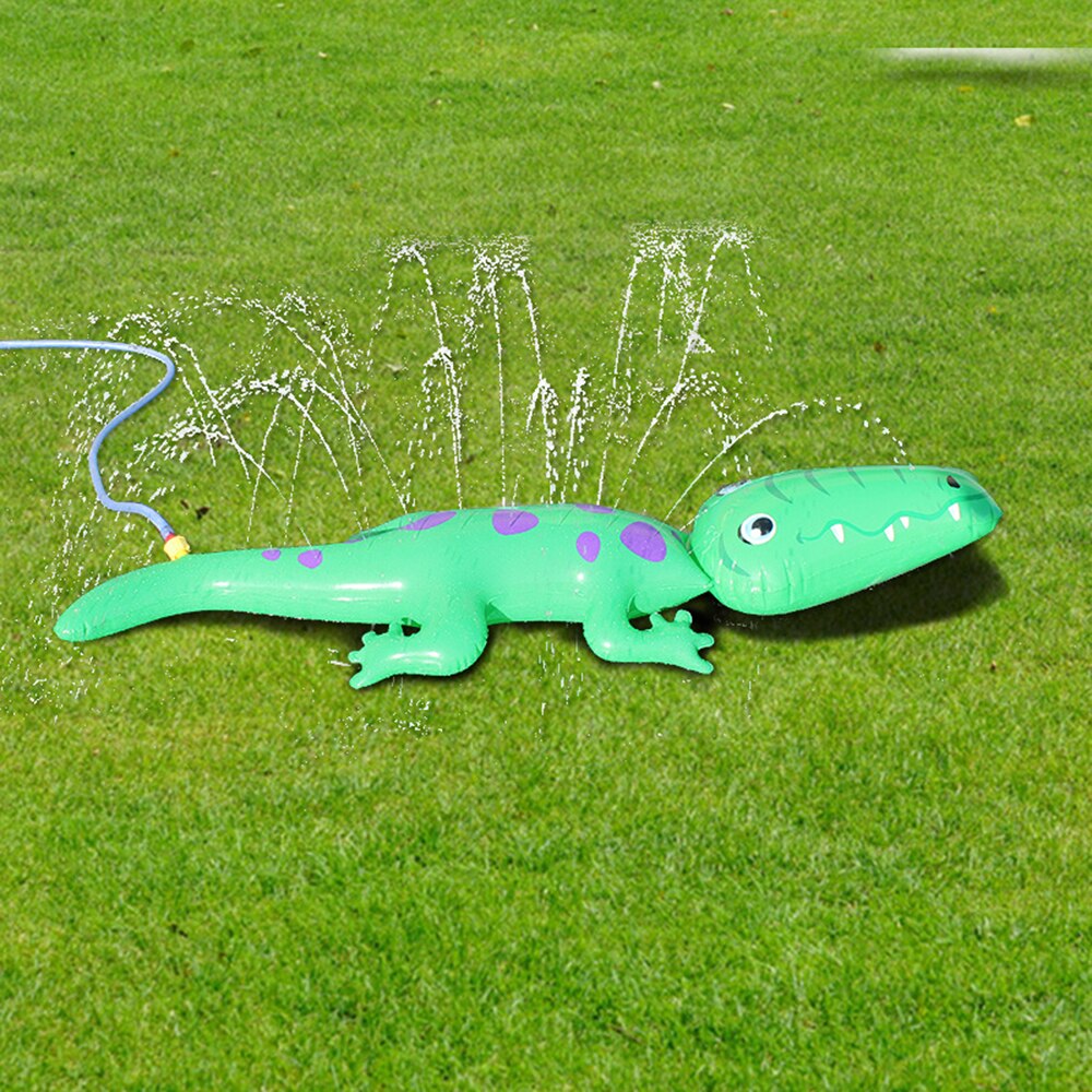 Enfants gonflable Alligator arroseur Crocodile pelouse jardin extérieur piscine Camping eau eau extérieure éclaboussures fête jouets