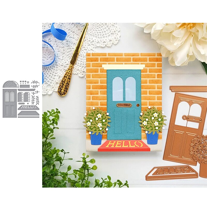 Various greeting cards metal Cutting Dies Stencils DIY Scrapbooking Paper/photo Cards Embossing Dies: 13x10.6cm