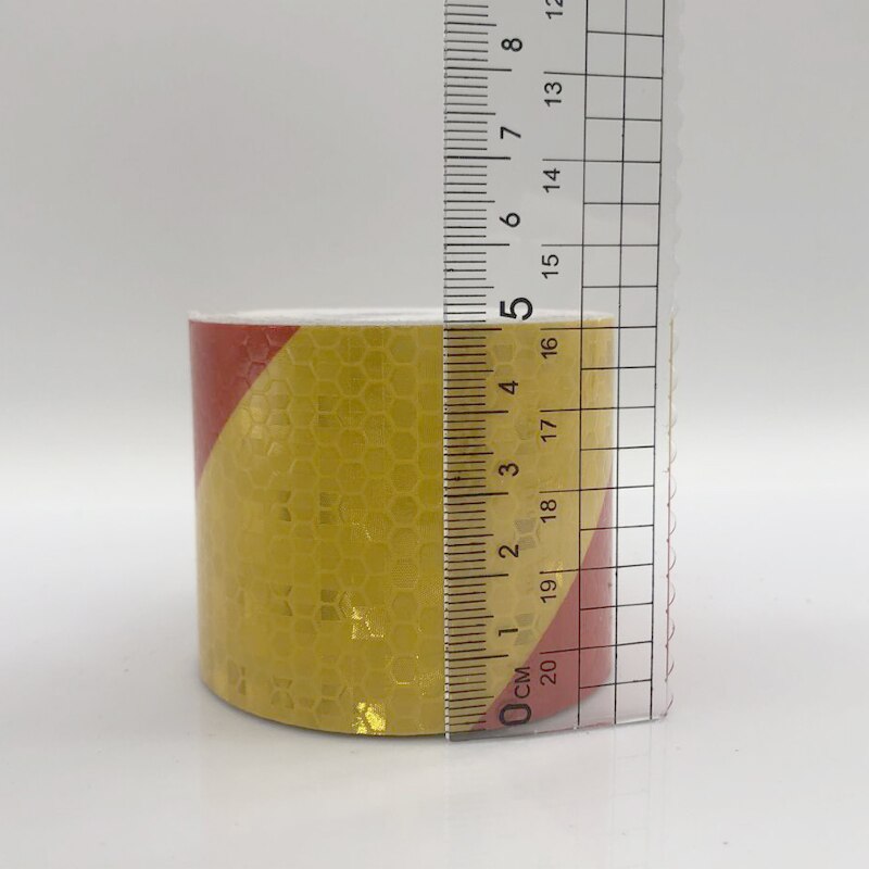 Gemaakt met 610C Reflectorband, reflecterende tape, veiligheidswaarschuwingstape, waterdicht, reflexfolie (zilver, 20 mm x 10 meter