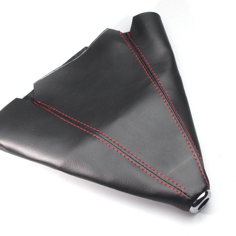 Palanca de cambios de cuero de fibra de carbono, cubierta a prueba de polvo para Ford Focus MK2 2 3 Mondeo MK4 Ranger Toyota Corolla chr RAV4 yaris
