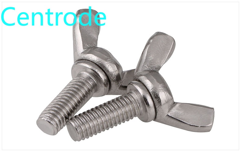 M4 M5 M6 M8 316, tornillo de mariposa de acero inoxidable, tornillo de ángulo de mariposa, tornillo de mano Yuanbao, Perno de mariposa 2 uds