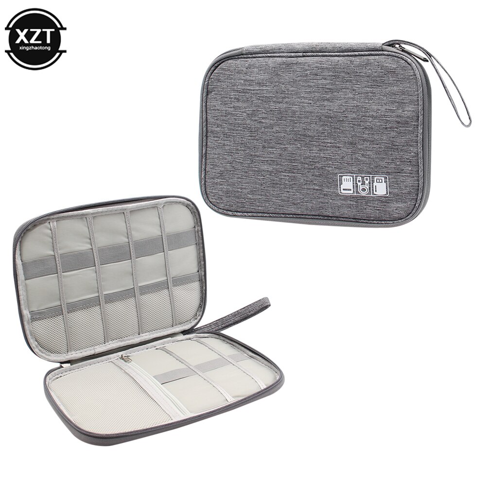 USB Digital Storage Clip, Cable Organizer, Headphones, Pens, Portable Batteries, Electronic Accessories Storage Waterproof Trave