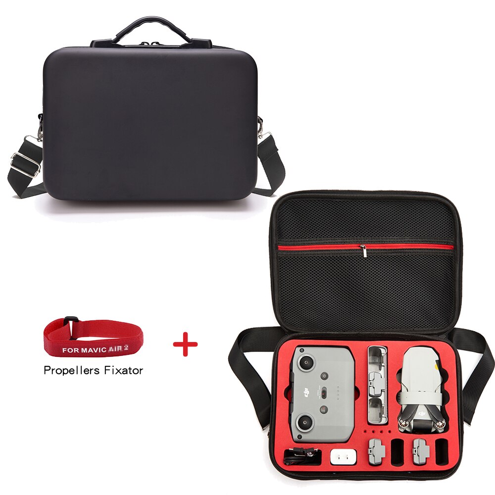 Mavic Mini 2 Tasche Wasserdichte Handtasche Tragbare fallen PU Lagerung Kasten Schulter Tasche Für DJI Mavic Mini 2 Drohne Zubehör: hell Grün