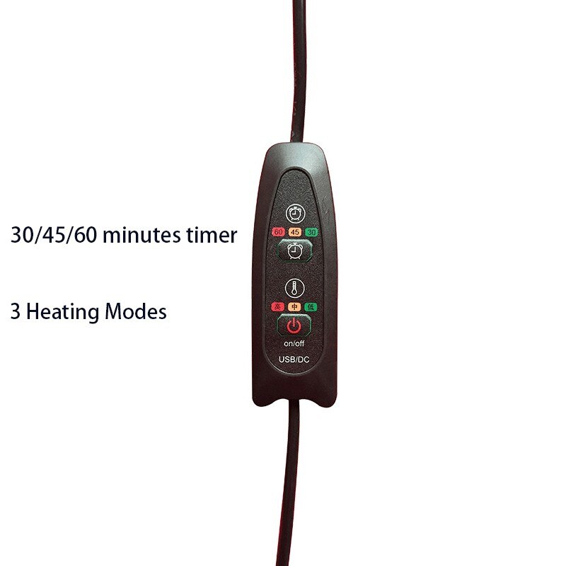 Usb Heater Electric Heating Pad Pad Heater Thermal Clothes Heated Outdoor Mobile Electric Heater Calefactor Eléctrico