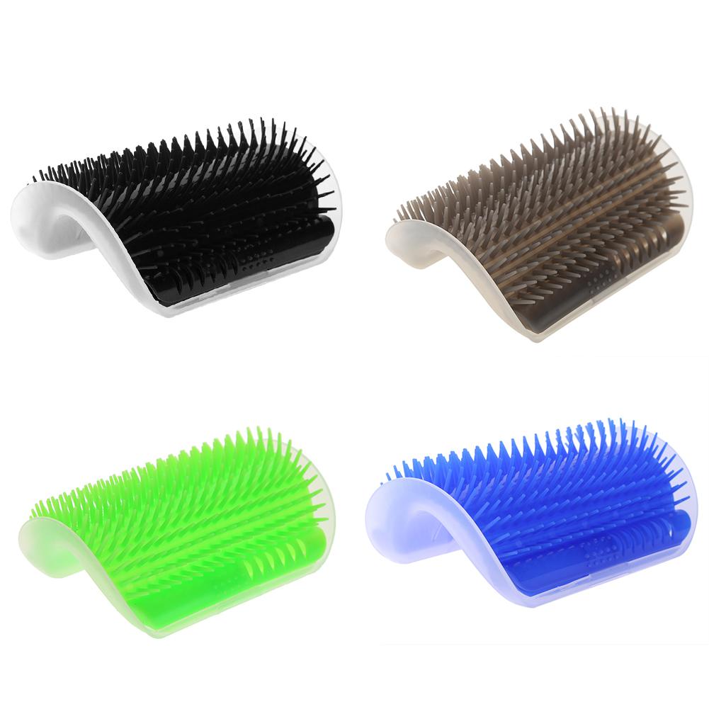 Peigne pour animaux de compagnie bleu chat coin toiletteur gratter brosse à frotter épilation pour animaux de compagnie Massage coupe toilettage pour animaux de compagnie fournitures de nettoyage