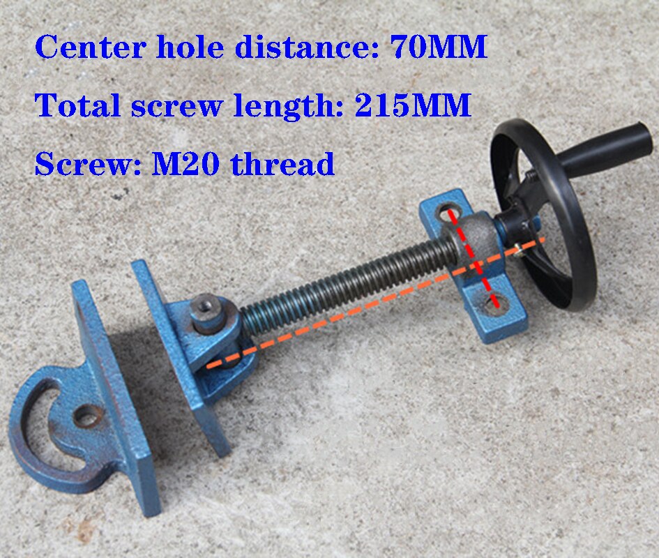 1PC 400 Cutting Machine Accessories Cutting Machine Fixture Assembly Splint Cutting Machine Pressing Plate Screw Nut Handwheel