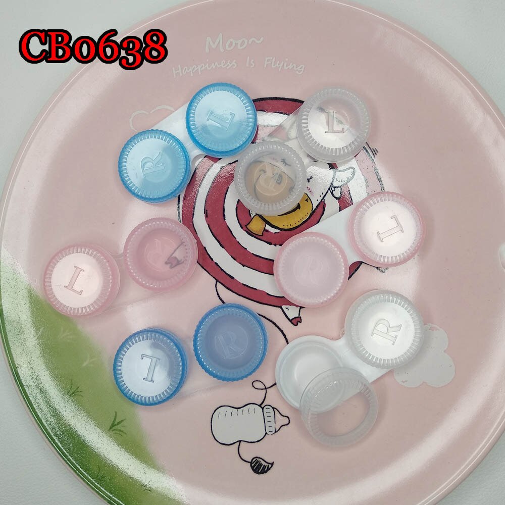Small Contact Lens Mabe Box Water Container Travel Kit Box CB0638