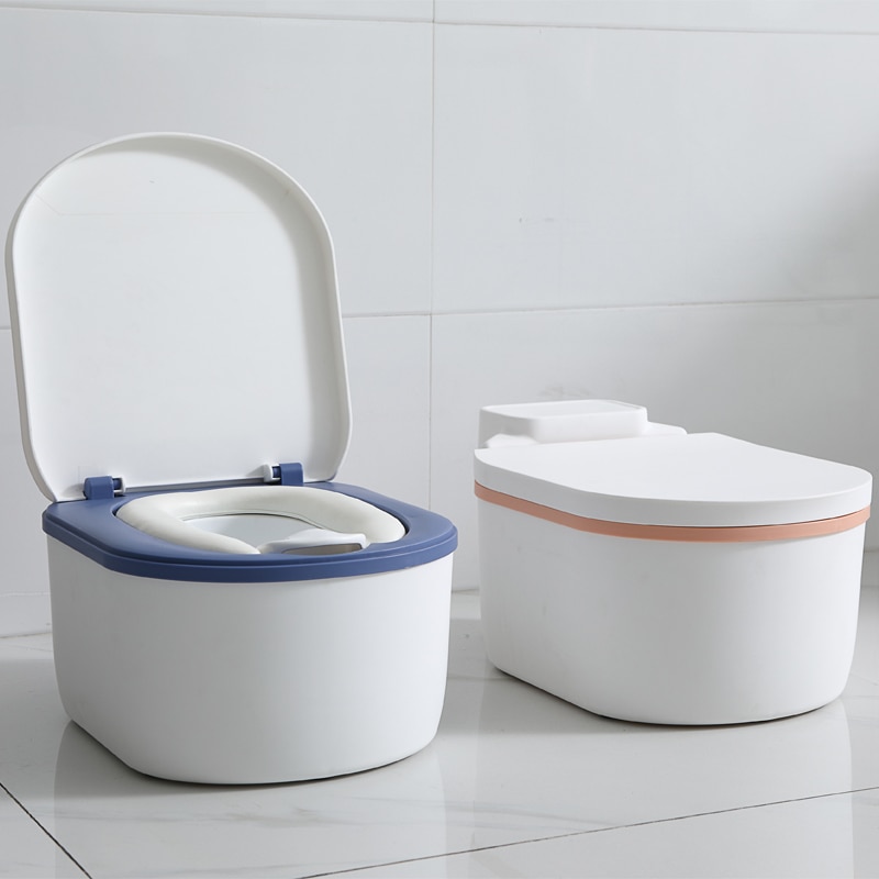 Pot de Simulation pour bébé | Siège de formation, des toilettes, sécurité Portable, siège de formation, pot pour enfant en bas âge, brosse de pot gratuit