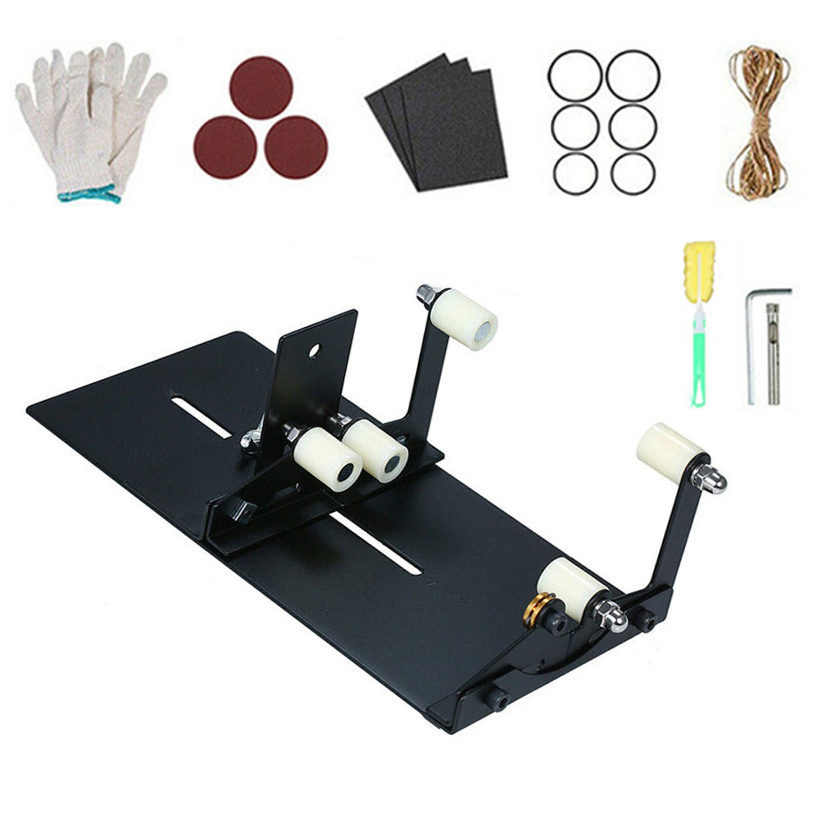 Glass Cutter Glass Bottle Cutter Cutting Tool Square and Round Wine Beer Glass Sculptures Cutter for DIY Glass Cutting Machine: 18pcs set