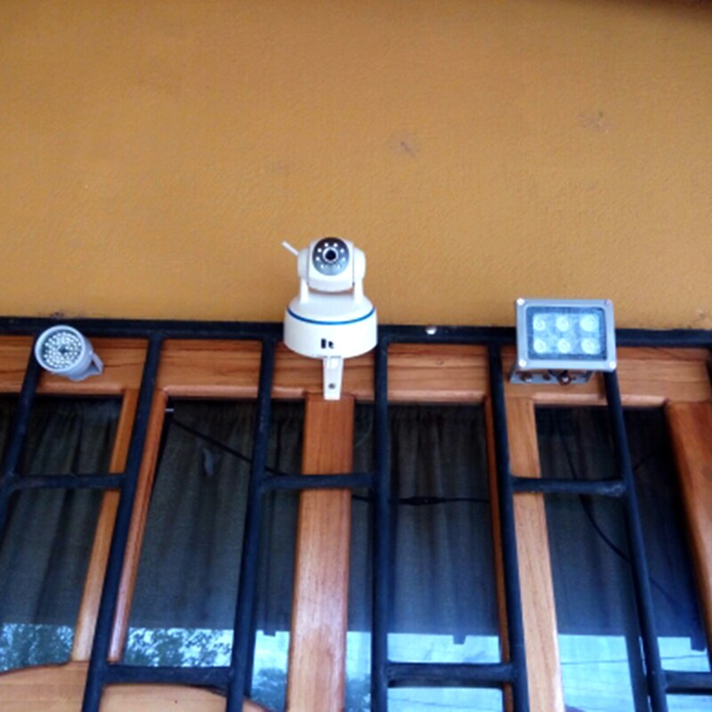 Array ir illuminator infrarød lampe 6 stk array led ir udendørs  ip65 vandtæt nattesyn til cctv kamera 90-60-45 grader