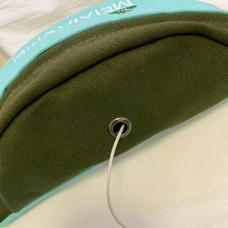 Ins canvas tas dames stijl koreaanse stijl casual netwerk hongkee m kikker borsttas veelzijdige sport heuptas