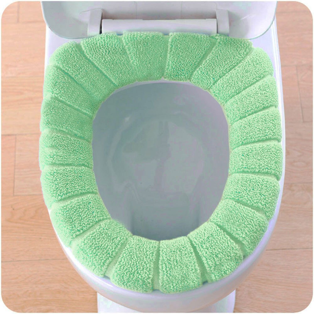 Badkamer Toilet Seat Closestool Wasbare Soft Warm Toilet Seat Cover Pluche Toiletbril Leuke Wc Zitkussen Badmat Nl Wc mat