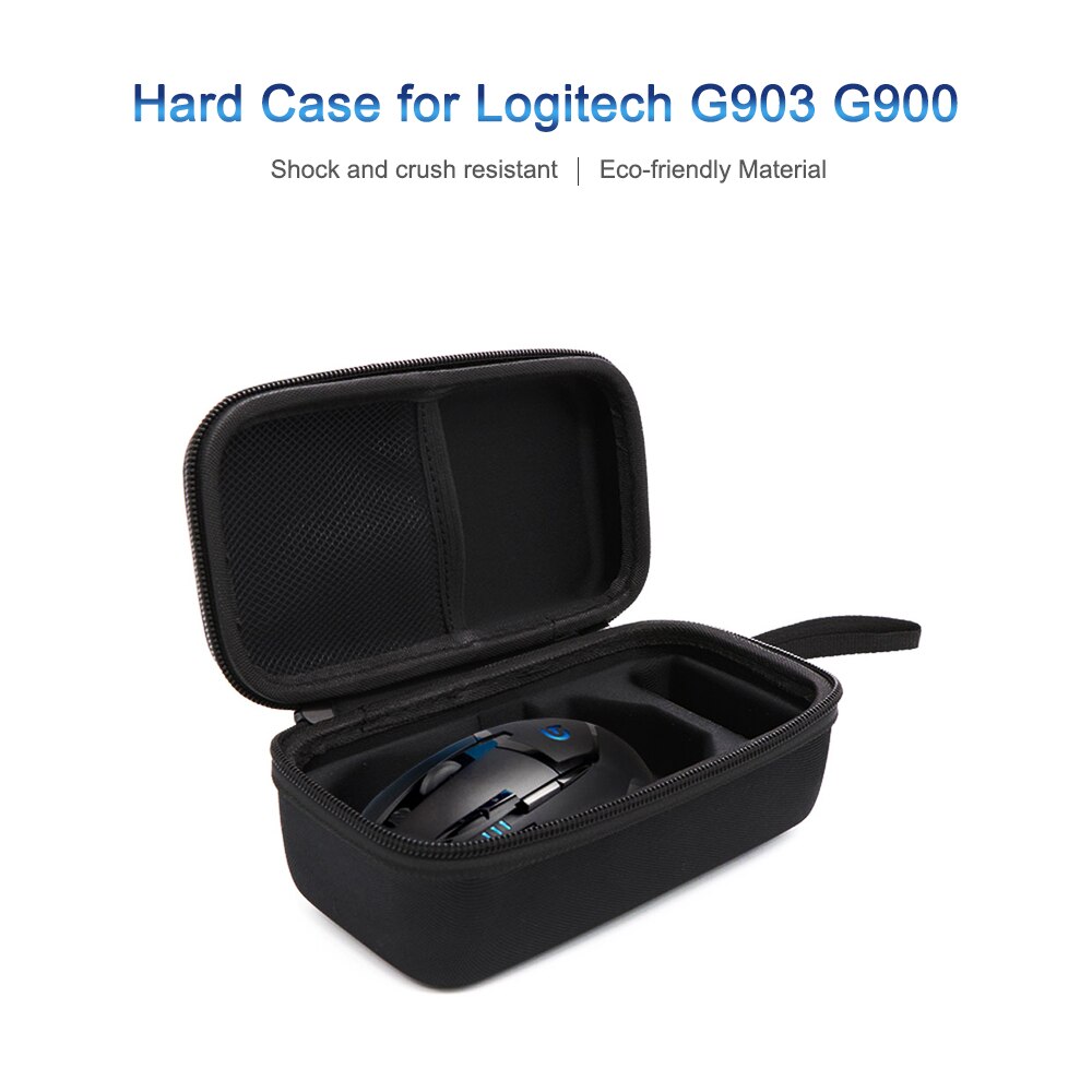 Bag Carrying Box Wireless Mouse Case Organizer Cover Pouch Hard Shell Waterproof Shockproof Travel for Logitech G903 G90