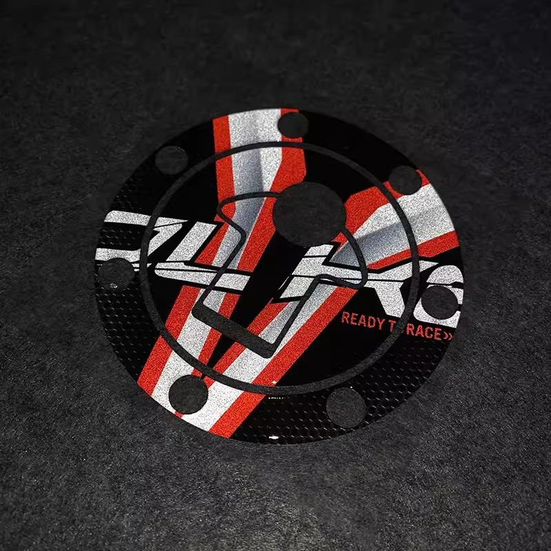Adesivo coperchio serbatoio carburante Decorazione 3D moto adatta per KTM DUKE 125 200 390 200 790 RC200 RC390 150NK R2R gomma morbida