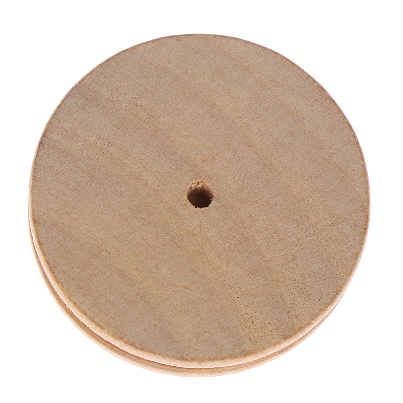 1pc artesanal multi-tamanho haste de polimento de couro artesanato bordas slicker redonda madeira diy leathercraft ferramenta