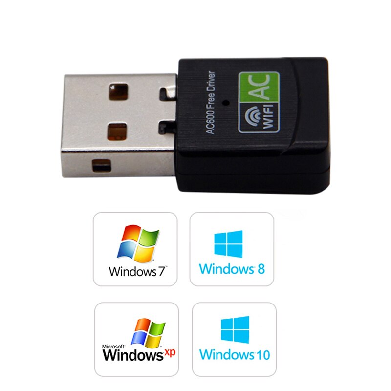 Nowy Adapter USB Wifi 300 mb/s 2.4G 5G bezprzewodowa karta sieciowa 802.11n WIFI bezpłatny sterownik odbiornik Wifi Dongle na PC Laptop 150 mb/s