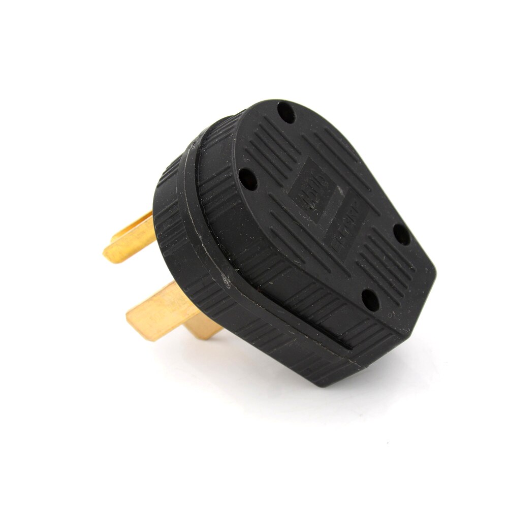 Prise NEMA 14-50P à Lame Droite - 50A 125V/250V - Angle Droit - Neuve D'origine (fabriquée En Chine)