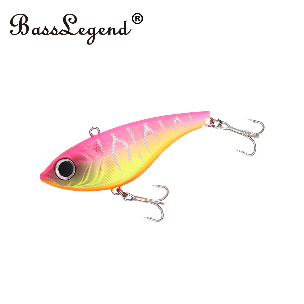 Basslegend japan pilkkiminen uppoaminen huuleton crankbait tärinä viehe vib meribassi hauki minnow vaaput 76s 76mm 21g