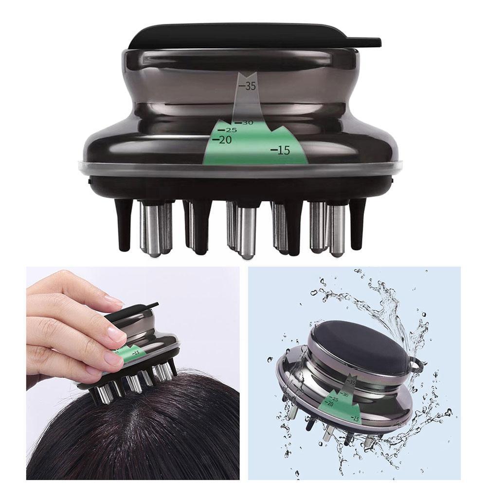 Anti Off Handheld Salon Regrowth Essential Oil Liquid Massage Oil Essential Hair Multi Care Guiding Scalp Comb Portable X0g8
