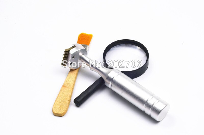 QFH Cross cutter Adhesion Tester Cross-Cut Tester Kit including 1mm/2mm blades