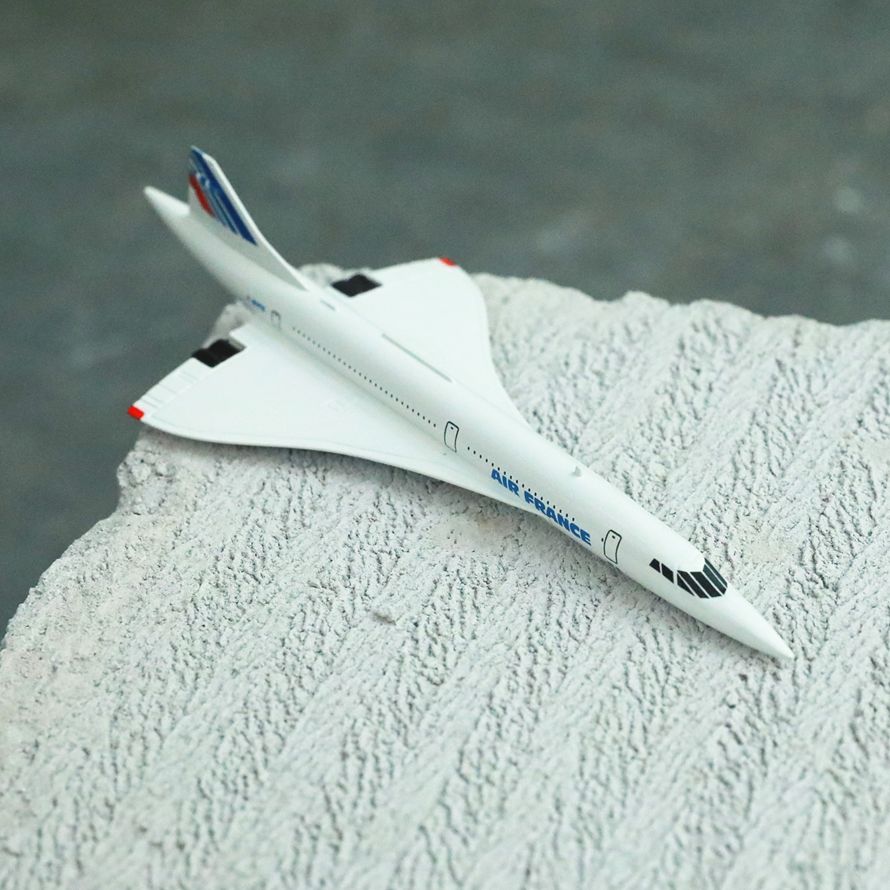 Air France Concorde Aircraft Alloy Diecast Model 15cm Worldwide Aviation Collectible Miniature Souvenir Ornament