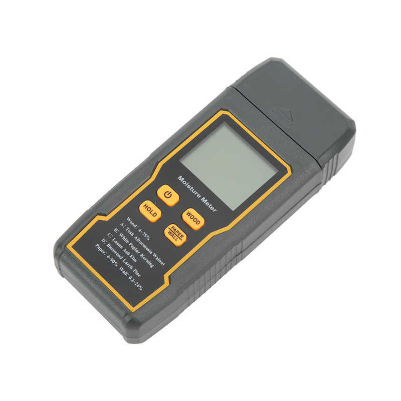 Moisture Tester Moisture Meter 4 Measurement Modes  for Building Material Firewood Floor