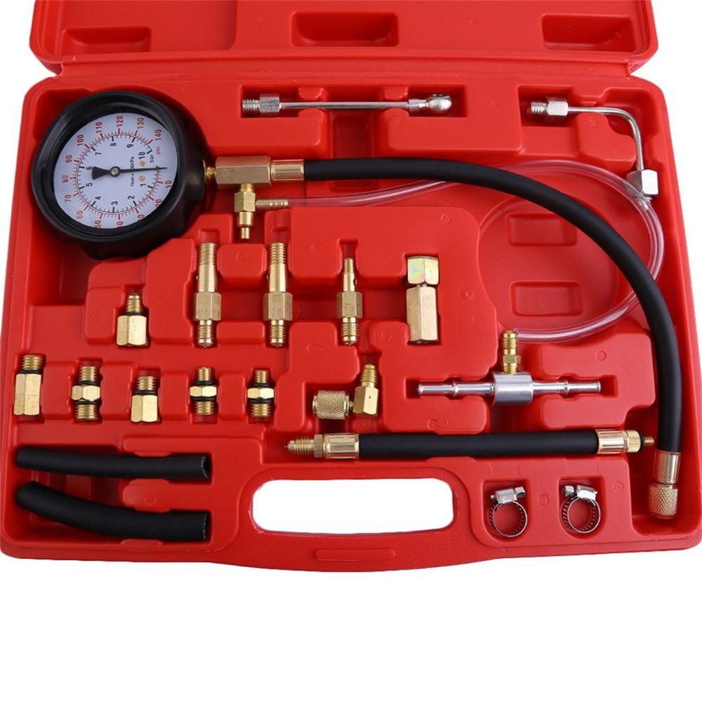 Car Fuel Pressure Detection Tool Set Fuel Pressure Gauge Car Fuel Pressure Detection Tool Fuel Pressure Gauge Set