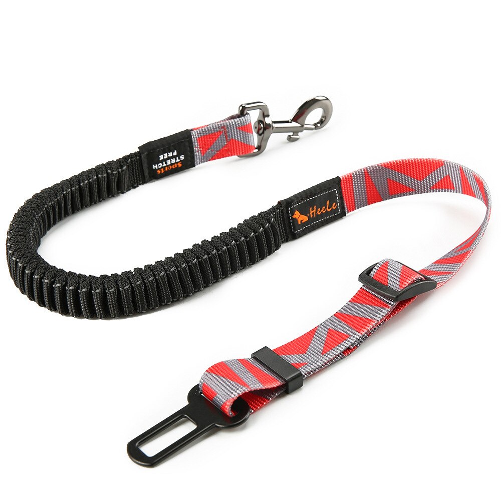 Deodoo Premium Duurzaam Hond Auto Elastische Seat Belt Verstelbare Zware Hond Veiligheidsgordel Voor Voertuig Accessoires: A