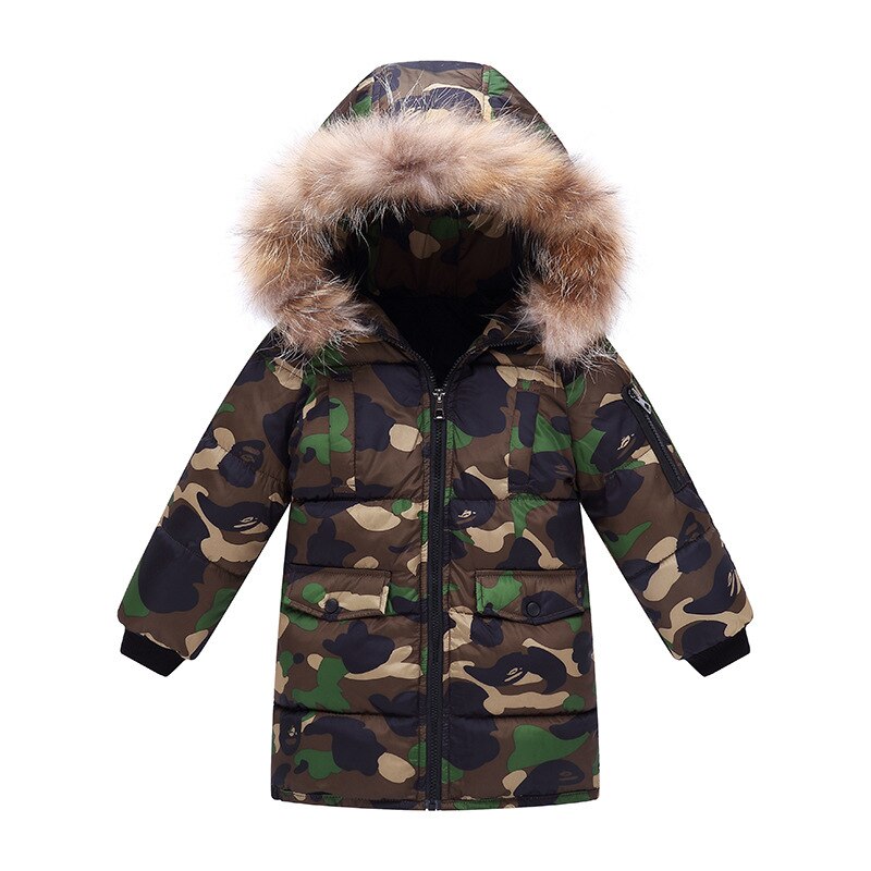 Generisch 2025 Jassen Winter Sneeuwpak Peuter Jas Kleding Rits Jumpsuit