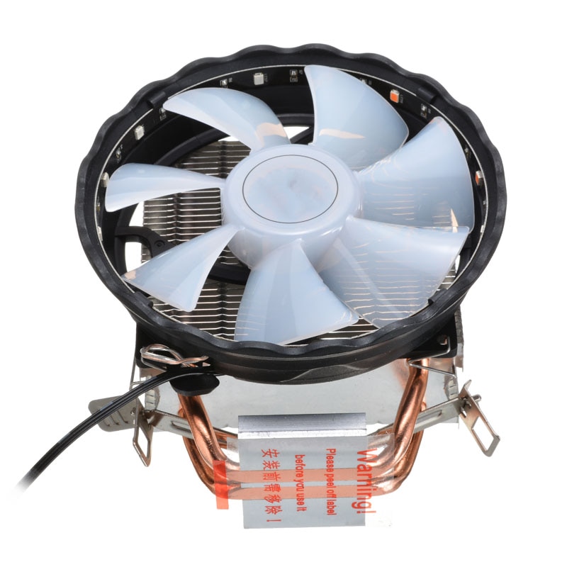 3Pin Cpu Cooling Koeler Rgb Led Heatsink Fan 4 Heatpipe Radiator Cpu Koeler Voor Intel Lga 1150/1151/ 1155/1156/1366/775 Amd