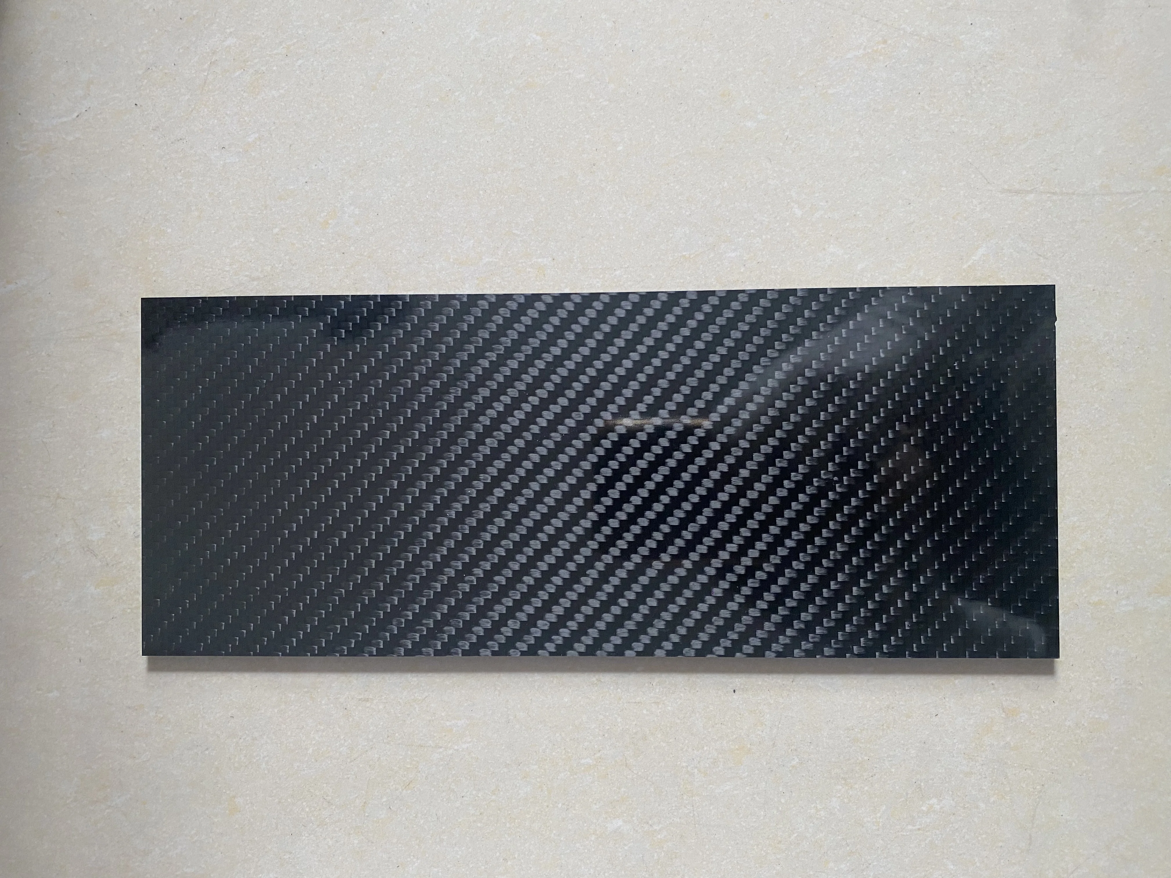 1 stuk 100 mm x 250mm 3k zeer harde koolstofvezelplaten koolstofpaneelplaat 0.5mm-5mm dikte koolstofvezel modelmateriaal