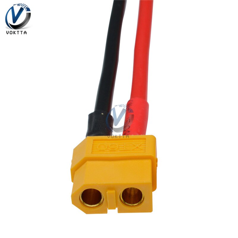 1 Paar XT60 Connector Vrouwelijke/Mannelijke Connector Plug Met Behuizing 10Cm Silicon Draad 14AWG Banana Plug Connector Voor batterij