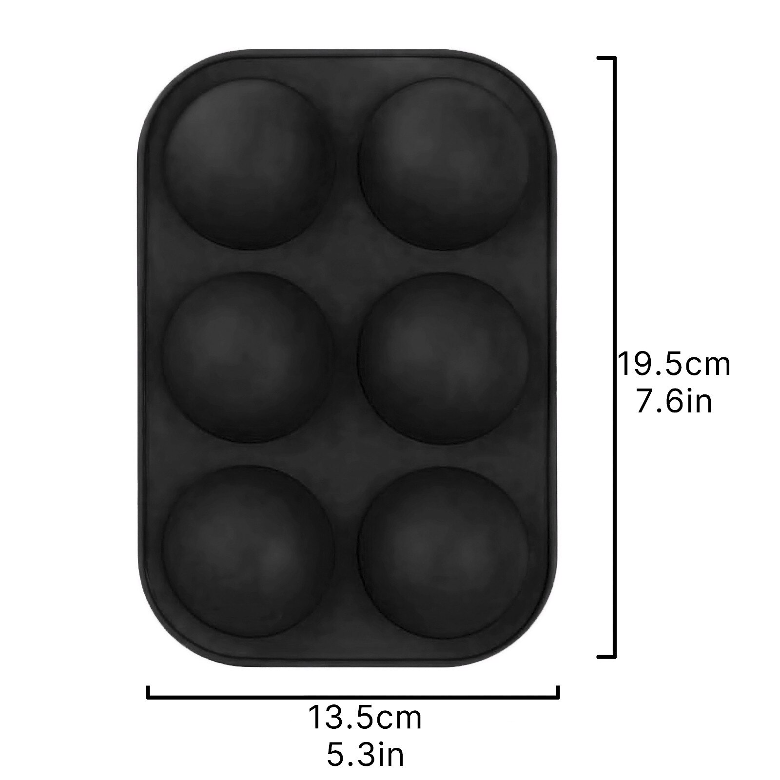 Keuken Gereedschap Half Bol Siliconen Zeep Mallen Bakvormen Taart Decoreren Gereedschappen Pudding Jelly Chocolade Fondant Ball Shape Mould