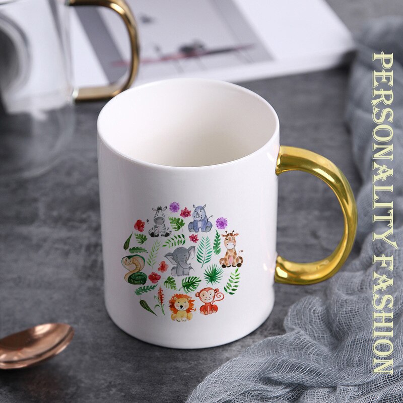 Een Set Van 3D Daisy Bloem Geëmailleerd Cup Luxe K... – Grandado Een Set Van 3D Daisy Bloem Geëmailleerd Cup Luxe K... – Grandado