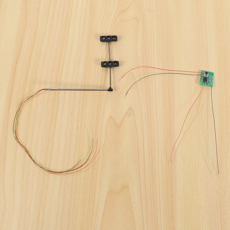 3C-3 Color Traffic Light Signals Ho Oo Scale Model 6Led For Diy Sand Table Crossing Street Construction Model 4