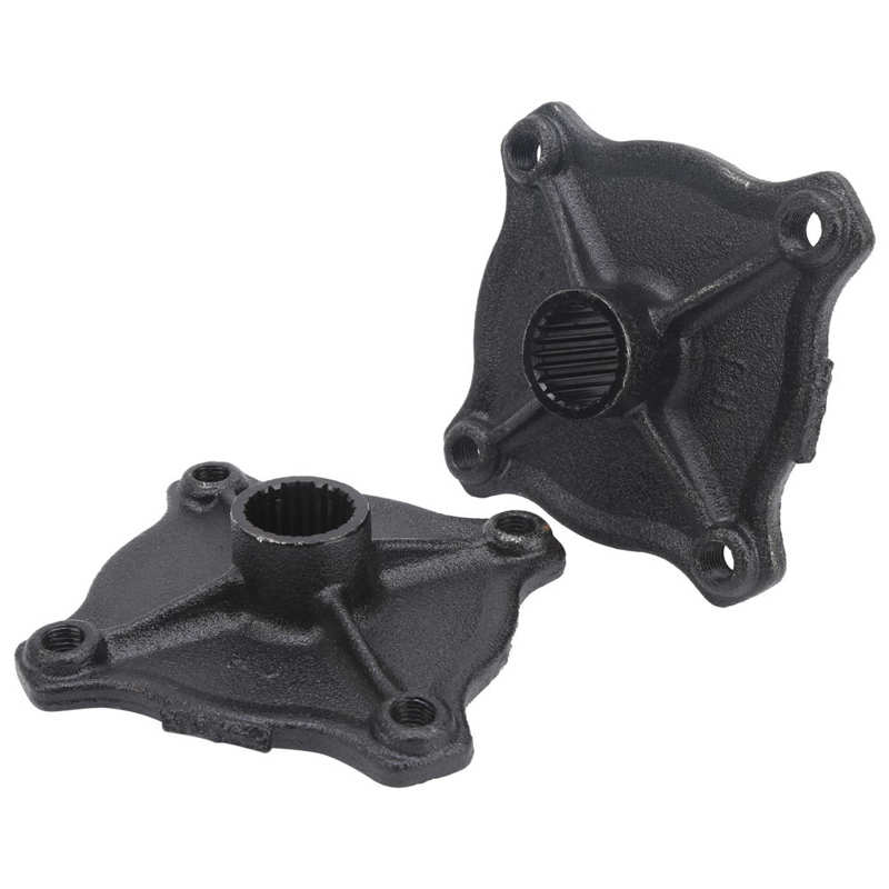 2pcs 23 Tooth Spline 4 Stud Wheel Rear Axle Hub Fit for 110CC 150CC Quad Bike ATV Dune Go Kart