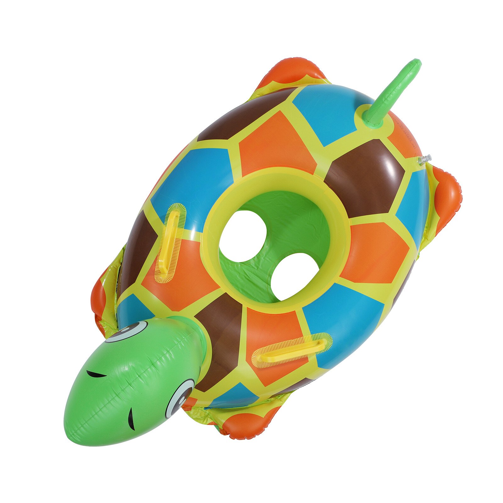 Schildkröte Schwimmbad Schwimmt Aufblasbare freundlicher Wasser schweben Ring Mit Griff Sicher Material Und Weiche Sitz Baby Schwimmen Ring Für 1-3 Y L3