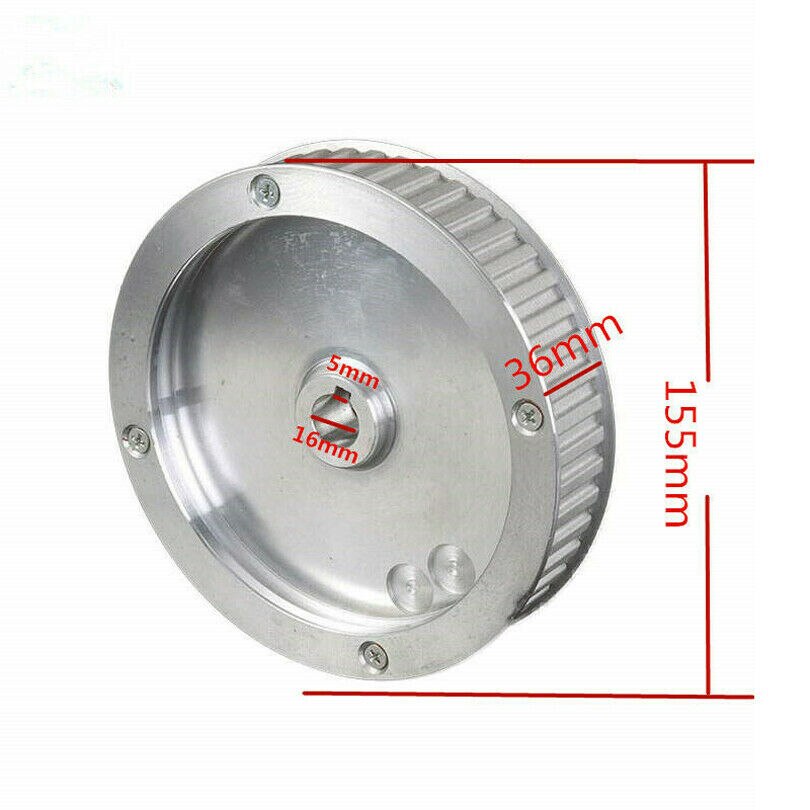 1 Pc Vertical Milling Machine Parts Gear Belt Pulley 155mm Mill CNC Milling Accessories