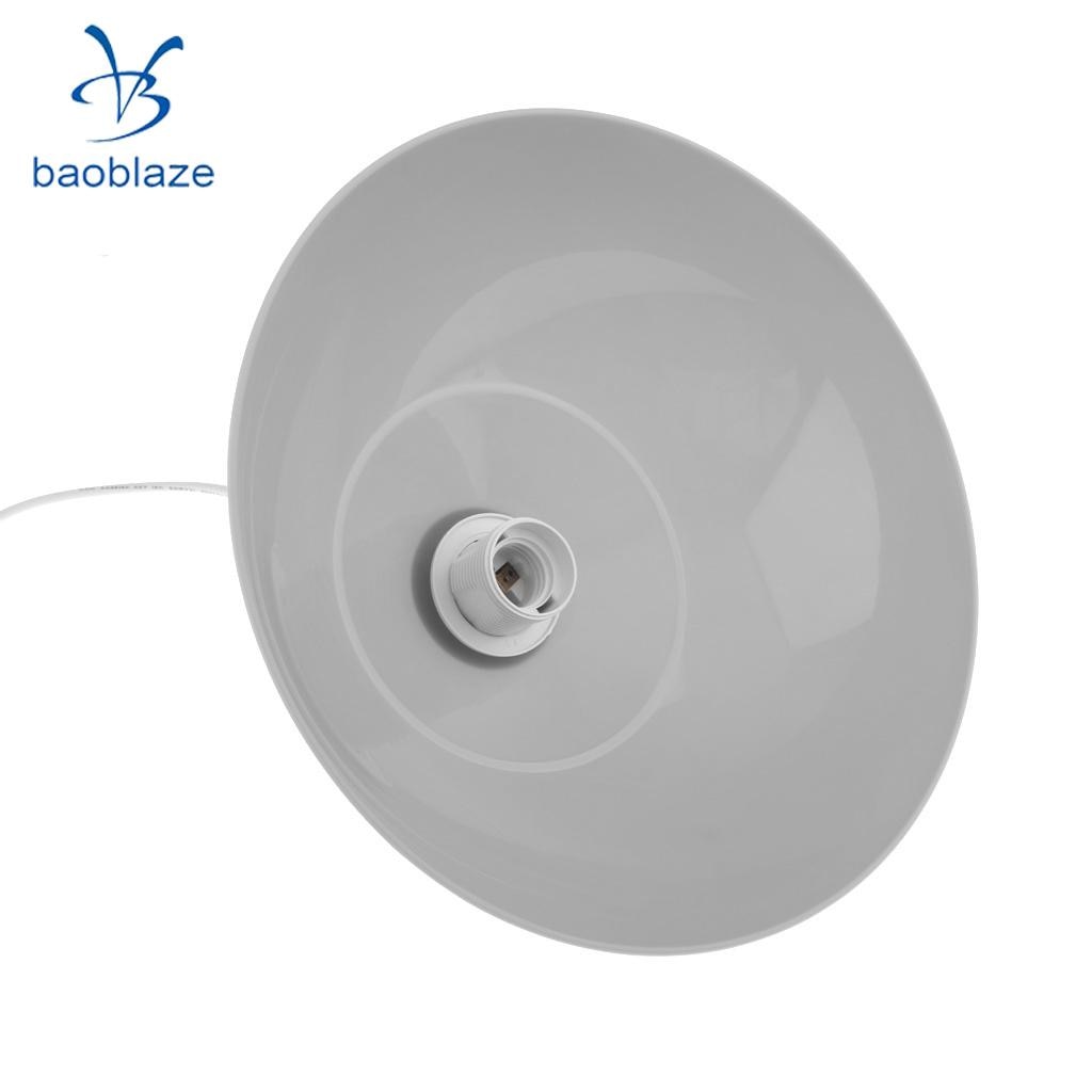 2pcs Semi-circular Lamp Shade Chandelier Lampshade Light Fixtures Gray