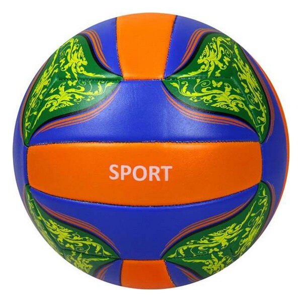 Balón De Vóley Playa BigBuy Sport - Ø64 Cm, Material Poliuretano, Ideal Para Partidos En Arena