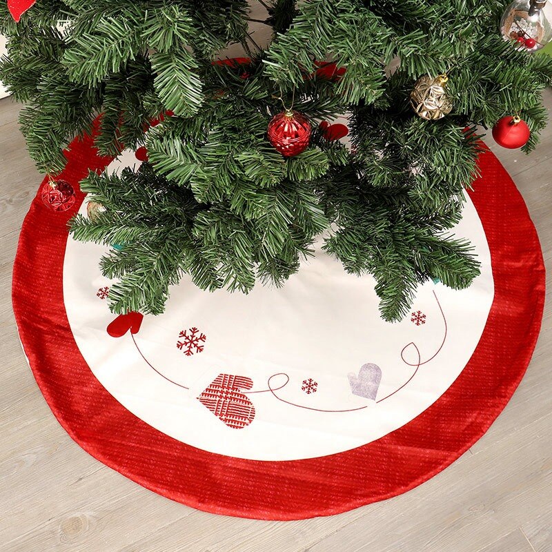 Kerstboom Rok 120Cm Ronde Tapijt Kerstboom Bodem Decoratie Jaar Thuis Outdoor Decor Event Party Boom Rokken