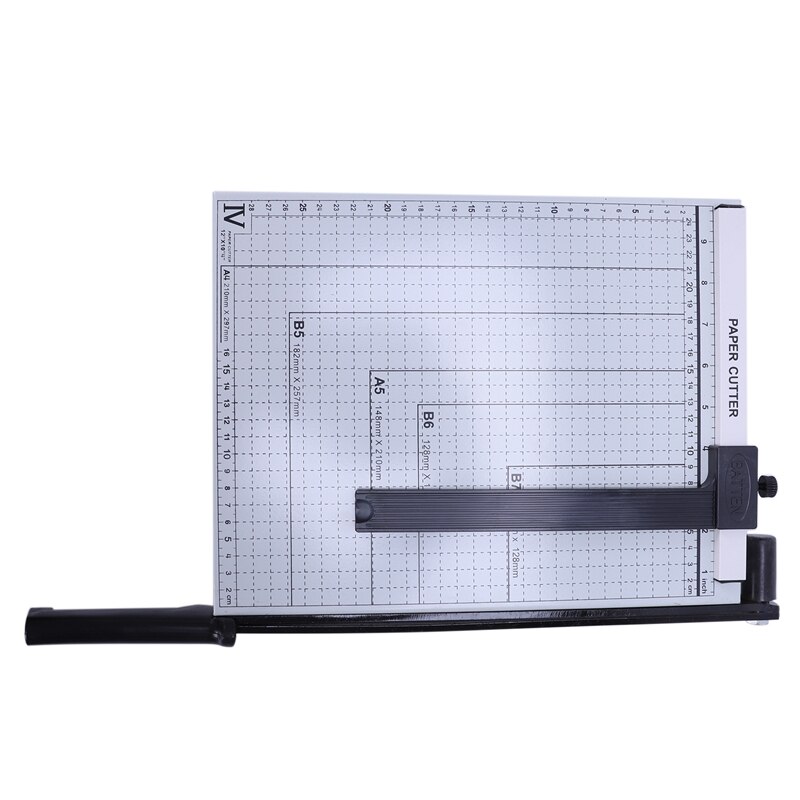 PAPER CUTTER METAL BASE TRIMMER Scrap booking Guillotine Blade 12 x 10"