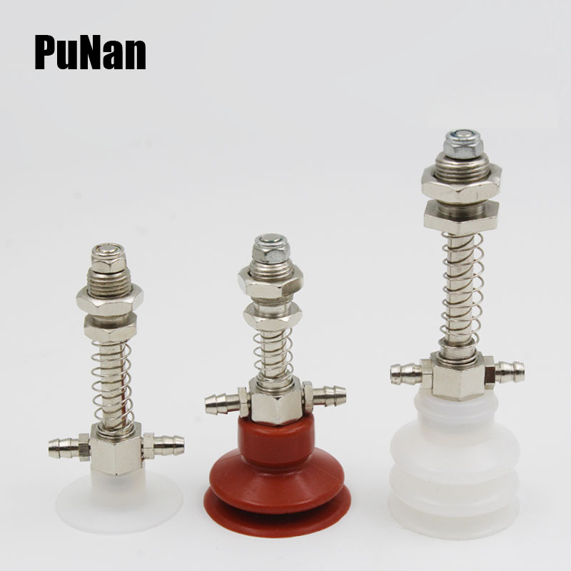 10pcs Double-layer big head Vacuum chuck small head vacuum pneumatic components silicone sucker DP series white suction cups