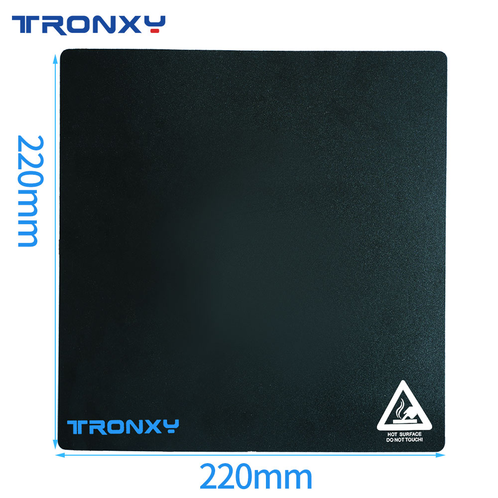 TRONXY Original Supply Hotbed Sticker Black Masking Tape 3D Platform Heat Bed Plate Platform Fiber Plate for 3d Printer