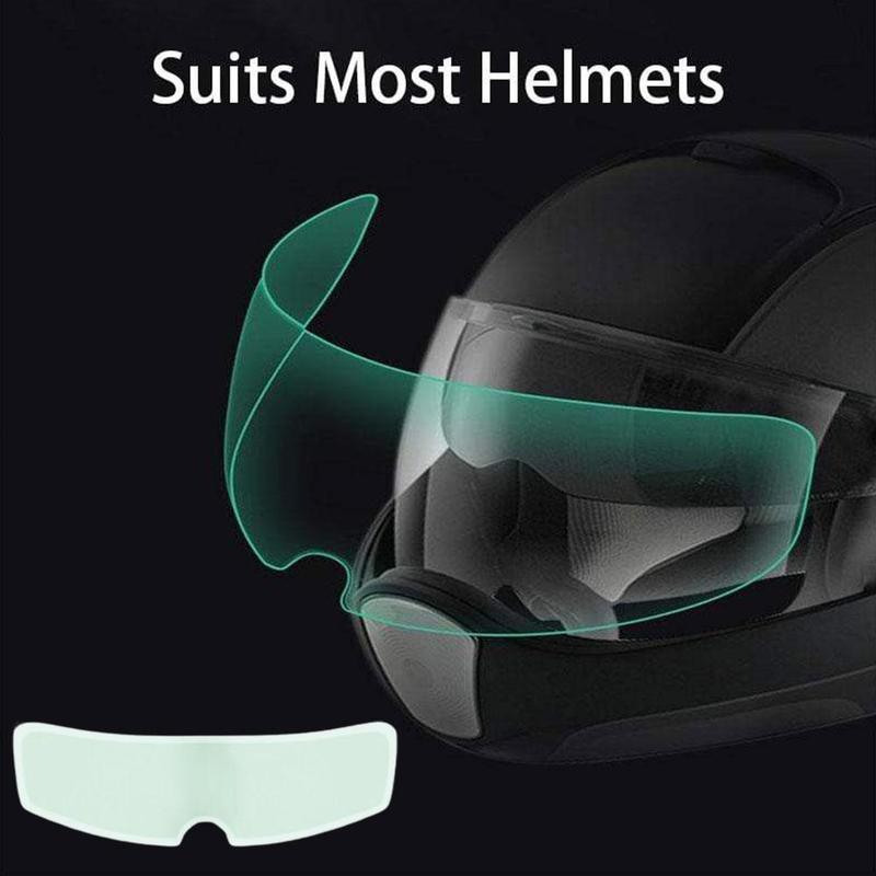 Casque anti-buée, casque de moto pluie et anti-buée Électrique véhicule casque pluie et anti-buée