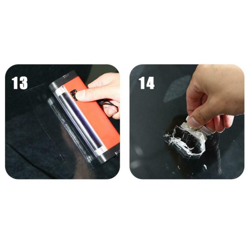 Rubber Glas Reparatie Tool Lijmen Auto Diy Vulstoffen Kit Voorruit