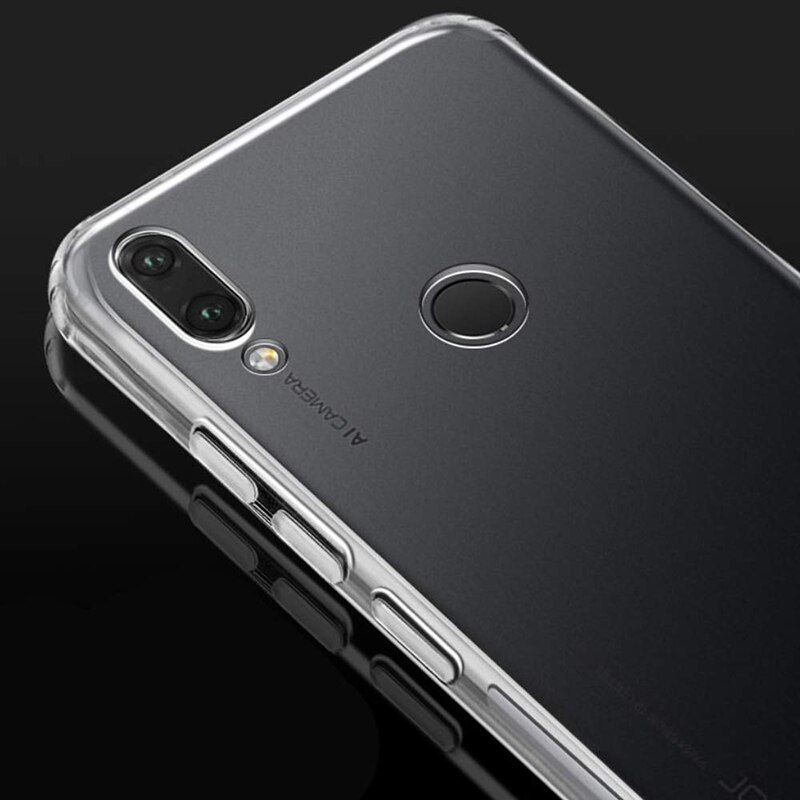 Transparante Mobiele Telefoon Gevallen Voor Huawei Honor Play 6.3 &quot;Soft Tpu Siliconen Cover Slim Dunne 360 Beschermende Duidelijke Zak honorplay