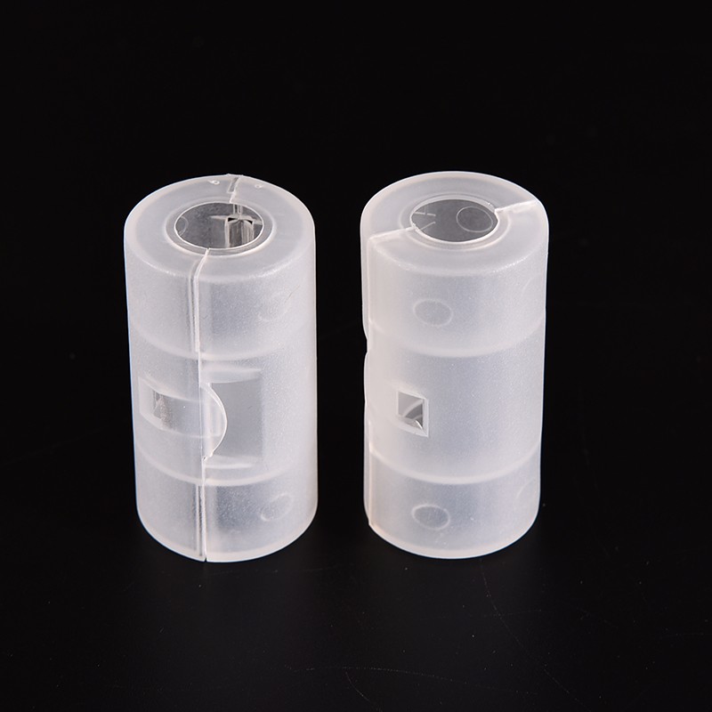 Brand 4PCS AA to C Battery Adaptor Holder Case Converter Switcher LR06 AA to C LR14 Size Battery Storage Box