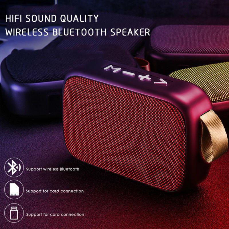 Draadloze Bluetooth 4.2 Speaker Draagbare Mini Speler Muziek Luidspreker Subwoofer Outdoor Stereo Muziek Surround Ondersteuning Tfcard
