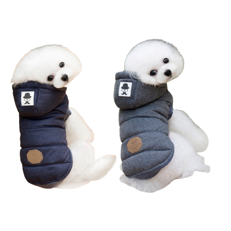 Sweat à capuche confortable pour chien, vêtement d'hiver pour chiot, veste respirante et coupe-vent pour chien, pour propriétaire d'animaux de compagnie